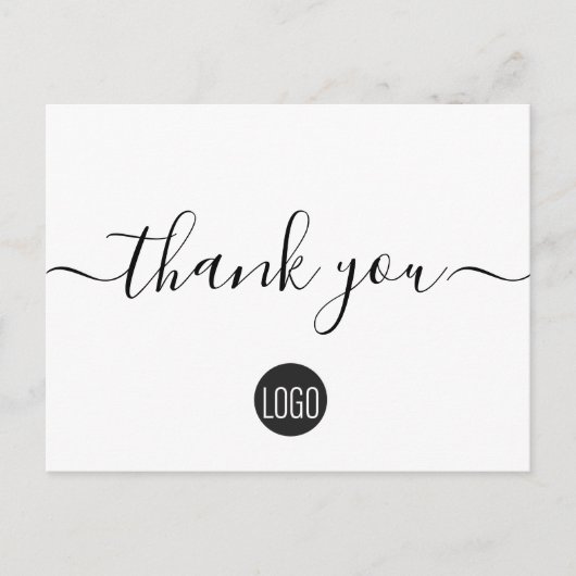 カスタム カスタマー アプレシエーション ビジネス テンプレート ポストカード (正面)