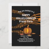 カスタム | カボチャ | クリスチャン・ハロウィーン 招待状 (正面)