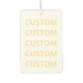 カスタム カーエアーフレッシュナー (正面)