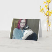 カスタム カード (黄色い花)