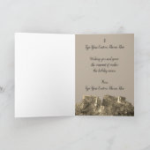 カスタム カード ハッピー ホリデー カード 宗派不問 (内部)