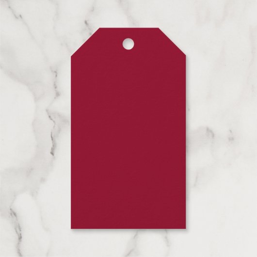 カスタム ギフトタグ (裏面)