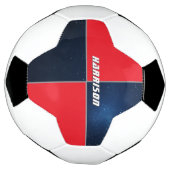 カスタム ギャラクシー スペース パーソナライズド サッカーボール (回転)