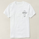 カスタム ギャングスター・フォー・キリスト Tシャツ (デザイン正面)