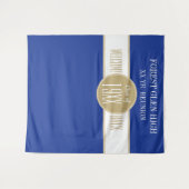 カスタム!! クラス再会写真用背景 タペストリー (正面(横))