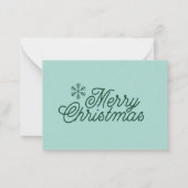 カスタム クリスマス クーポン カード ギフト (裏面)