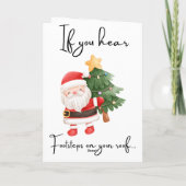 カスタム クリスマス サンタ 引用 フレンズ用 (裏面)