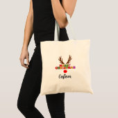 カスタム クリスマス Tシャツ トートバッグ (正面(商品))