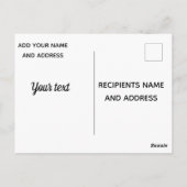 カスタム.グスタフクリムト。生命の木。 ポストカード (裏面)