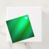 カスタム グリーン ブラック カラー ブランク テンプレート トレンディ フェイバータグ (インサイチュ)