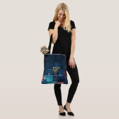 カスタム:コズミックキルトパーソナライズされたトート トートバッグ (モデル)