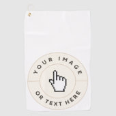 カスタム – ゴルフタオル (正面)