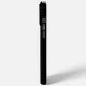 カスタム ゴールド ギッター ミッドナイト ブラック Case-Mate iPhoneケース (裏面 / 左)