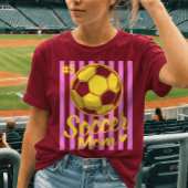 カスタム サッカー ママ プレイヤー ナンバー Tシャツ