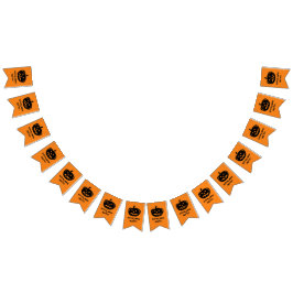 カスタム ジャック・オ・ランタン ハロウィンパーティー バンティング フラッグス バンティングフラッグ
