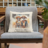 カスタム スイートハート スカル クッション