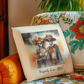 カスタム スイートハート スカル クッション