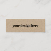 カスタム スキニー名刺 (正面)