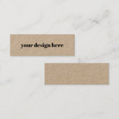 カスタム スキニー名刺 (正面/裏面)