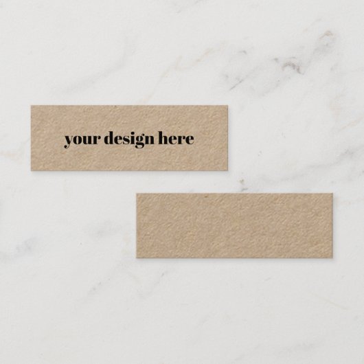 カスタム スキニー名刺 (正面/裏面)