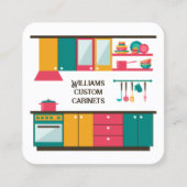 カスタム スクエア名刺 (正面)