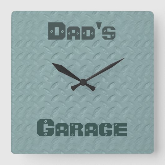 カスタム スクエア壁時計 (正面)