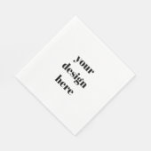 カスタム スタンダードランチョンナプキン (角)