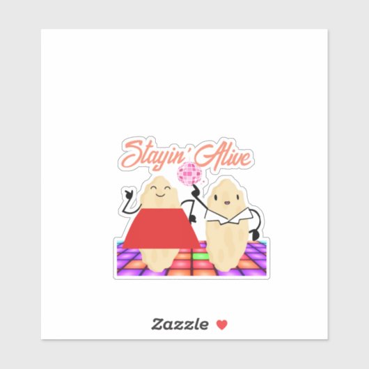 カスタム – ステイインアライブ – スコビー – SNF – ビニールのシール シール (シート)