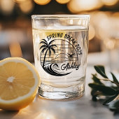 カスタム スプリング ブレイク ガールズ トリップ ビーチでの楽しい時間 ショットグラス