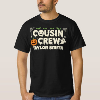 カスタム スプーキー ハロウィン パンプキン いとこ 仲間 Tシャツ