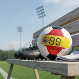 カスタム スペイン代表サッカーデザイン アスリート サッカーボール