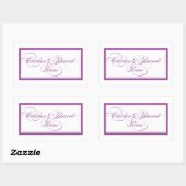 カスタム_チキン&ブロッコリーペン 長方形シール (シート)