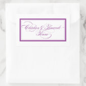 カスタム_チキン&ブロッコリーペン 長方形シール (バッグ)