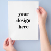 カスタム チラシ (手)