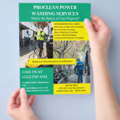 カスタム チラシ (手)