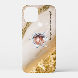 カスタム テキストと画像 iPhone 12 MINI ケース