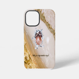 カスタム テキストと画像 iPhone 12 MINIケース