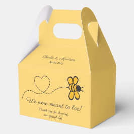 カスタム テキスト ラブ ビー フェイバーボックス