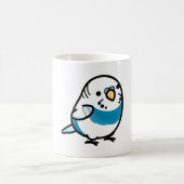 カスタム デブインコのブルーさん コーヒーマグカップ (中央)