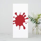 カスタム トマト レッド スプラッシュ メニュー テンプレート (スタンド正面)