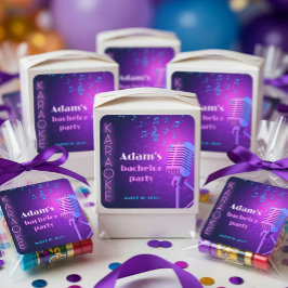 カスタム ネオン カラオケ ナイト バチェラーパーティー スクエアシール