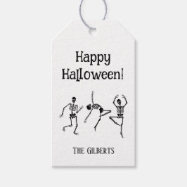 カスタム ハッピー ハロウィン モダン ミニマル ギフトタグ