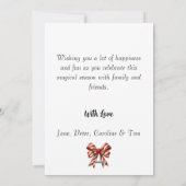 カスタム ハッピー ホリデー ファン プライド 赤 緑 フォト シーズンカード (裏面)