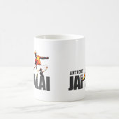 カスタム、バスクのスポーツJai Alai/Cesta Puntaのロゴ: コーヒーマグカップ (中央)