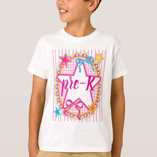 カスタム バックトゥスクール 学年 ギフト 先生 Tシャツ (正面)
