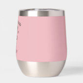 カスタム バッハ クラブ ブライズメイド ワイン タンブラー (背面)