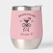 カスタム バッハ クラブ ブライズメイド ワイン タンブラー (左面)