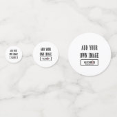 カスタム バースデーパーティー、シャワー、ウェディング、卒業式 コンフェッティ (正面)