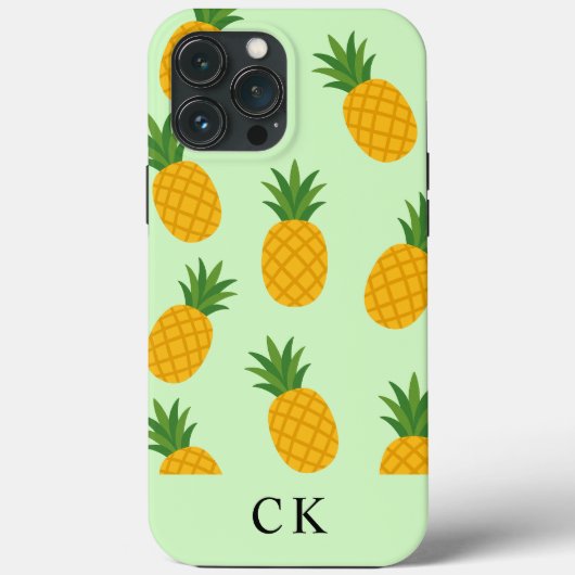 カスタム パイナップル Case-Mate iPhoneケース iPhone 13 Pro Maxケース (裏面)