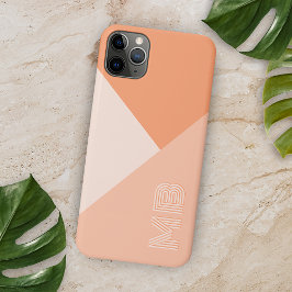 カスタム パステル サニー ピーチ サマー コーラル オレンジ iPhone 11 PRO MAXケース